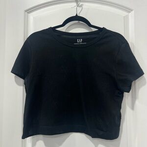 GAP Women's Organic Cotton Vintage Shrunken Cropped T-Shirt